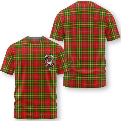 Clan Leask Tartan Women T Shirt Crest And Plaid Basic Style