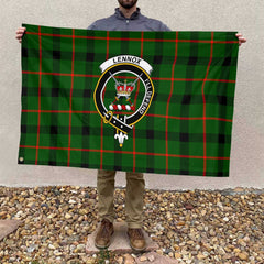 Clan Lennox Lennox Kincaid Tartan Flag Crest And Plaid Basic Style