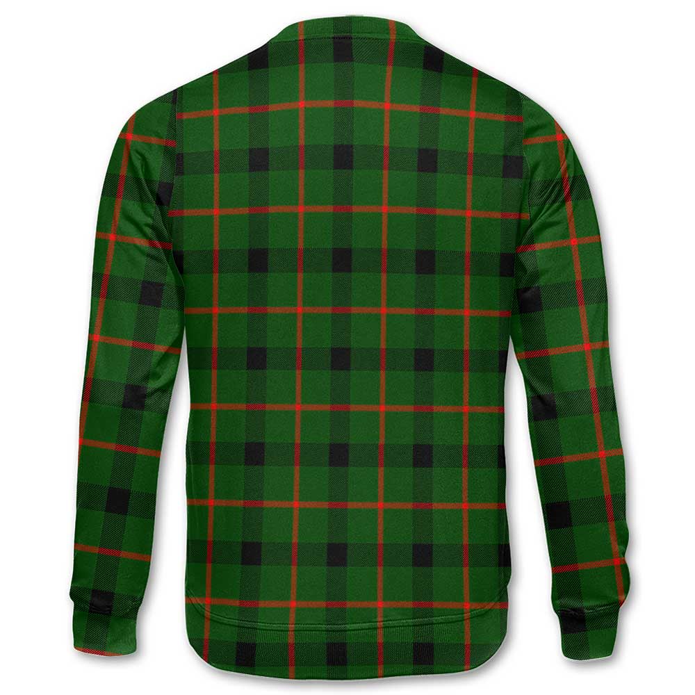 Clan Lennox Tartan Men Sweatshirt Crest And Plaid Basic Style