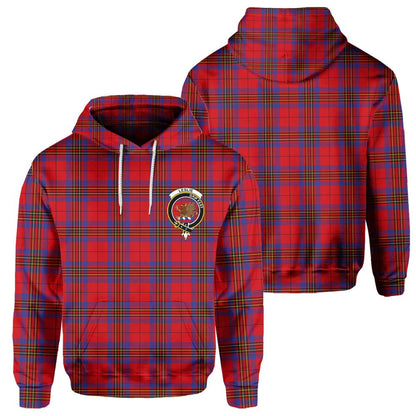 Clan Leslie Tartan Men Hoodie Crest And Plaid Basic Style