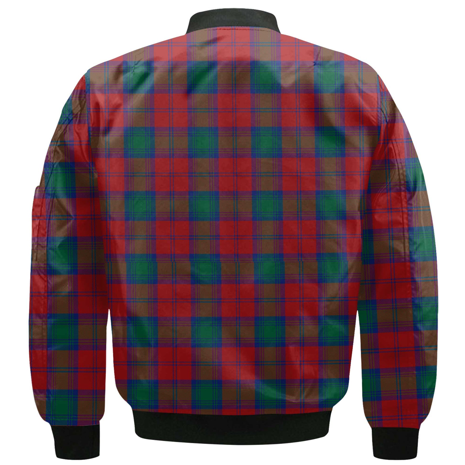 Clan Lindsay Tartan Women Bomber Jacket Crest And Plaid Basic Style