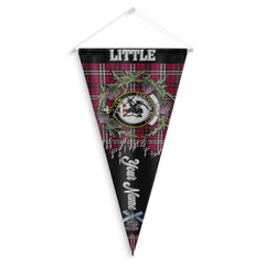 Clan Little Tartan Felt Pennant Crest And Plaid Basic Style