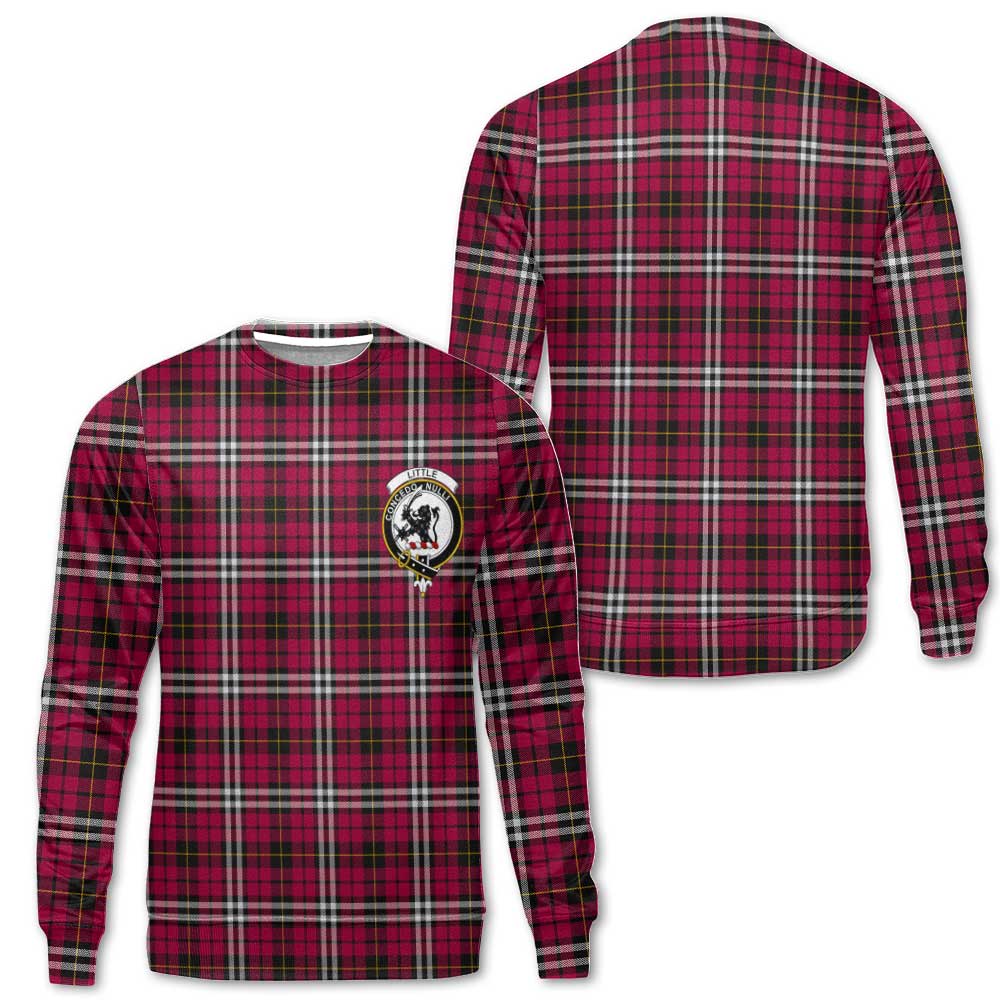 Clan Little Tartan Men Sweatshirt Crest And Plaid Basic Style