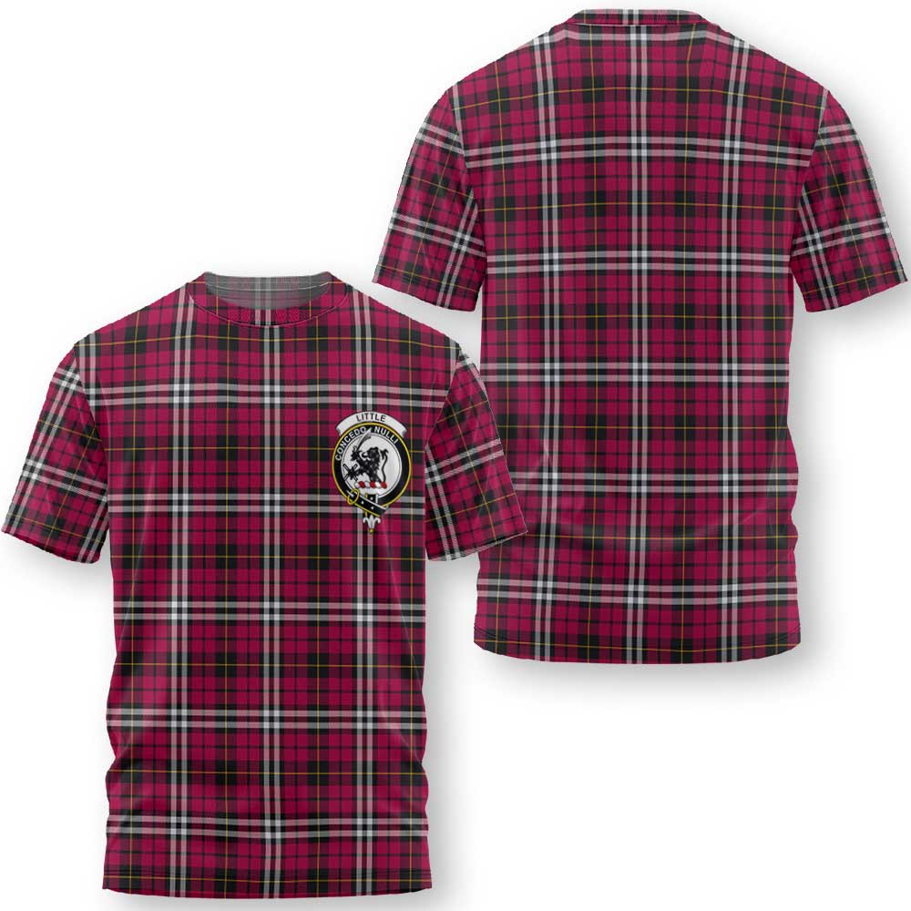 Clan Little Tartan Men T Shirt Crest And Plaid Basic Style