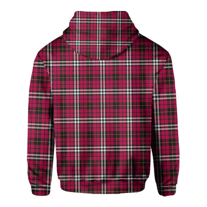 Clan Little Tartan Women Hoodie Crest And Plaid Basic Style