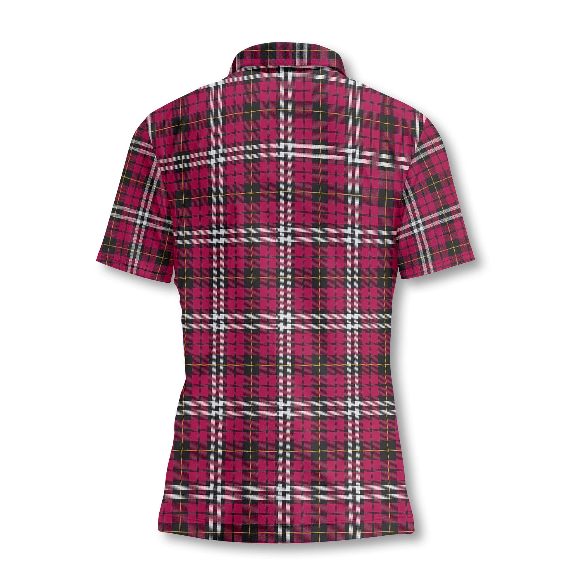 Clan Little Tartan Women Polo Shirt Crest And Plaid Basic Style