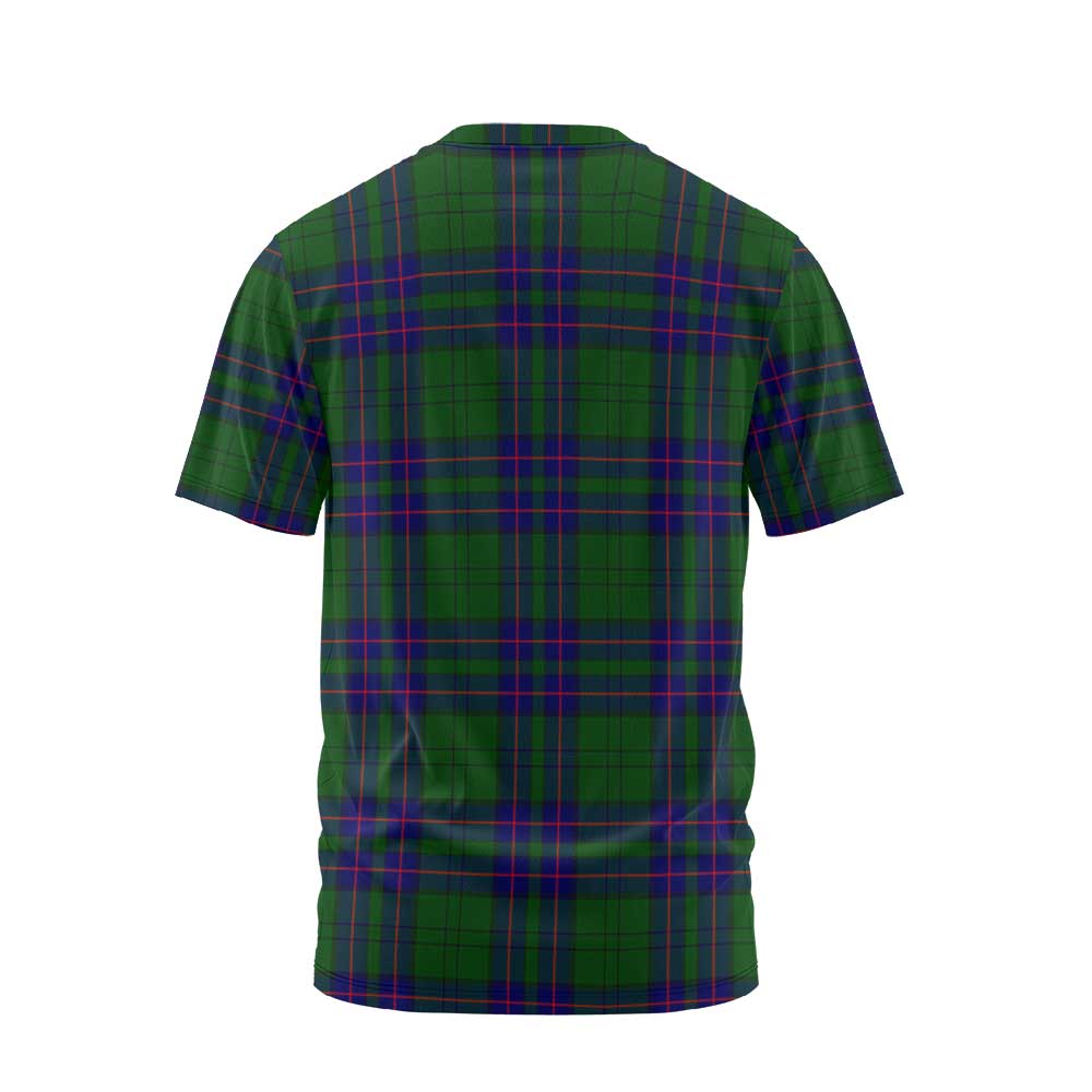 Clan Lockhart Tartan Men T Shirt Crest And Plaid Basic Style