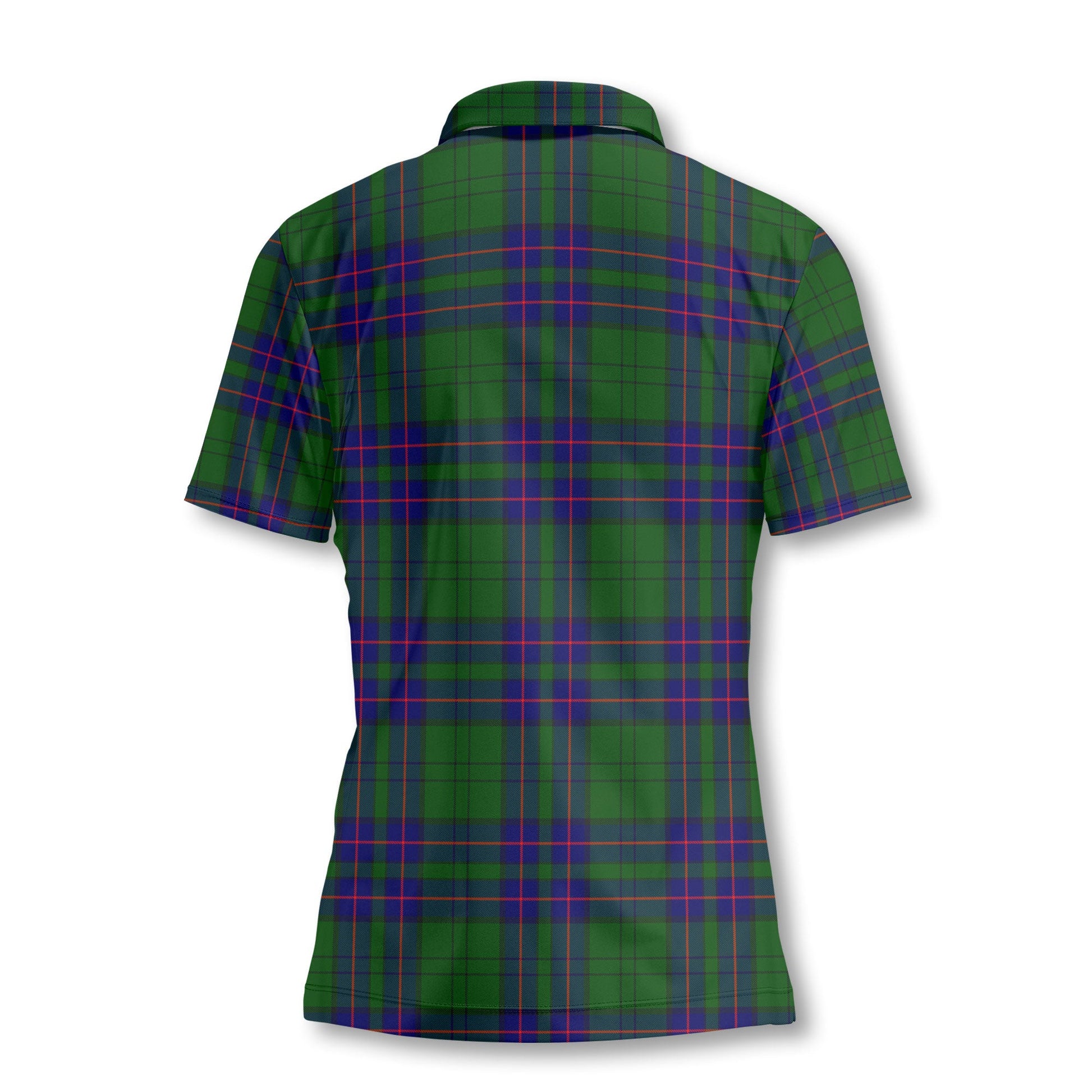 Clan Lockhart Tartan Women Polo Shirt Crest And Plaid Basic Style