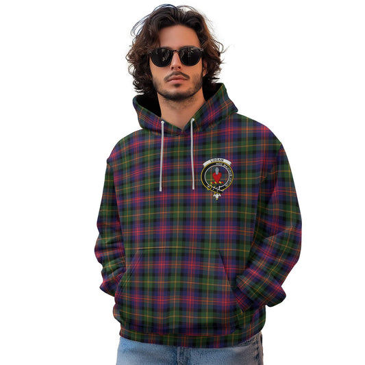 Clan Logan Tartan Men Hoodie Crest And Plaid Basic Style