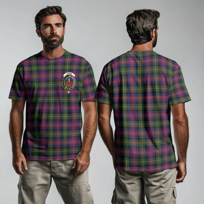 Clan Logan Tartan Men T Shirt Crest And Plaid Basic Style