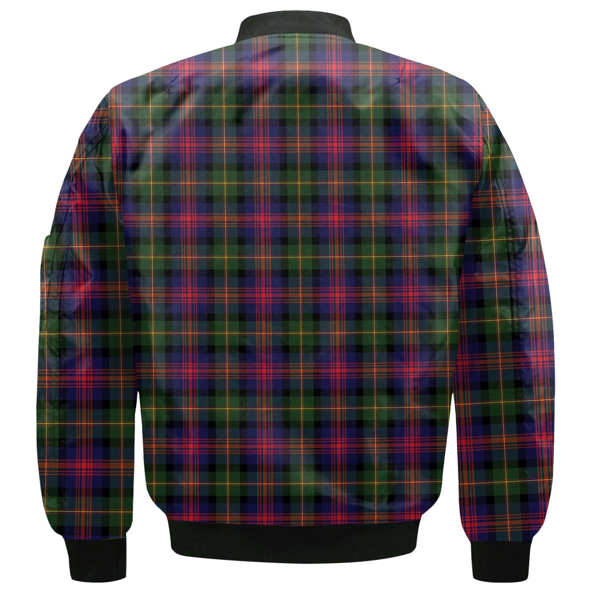 Clan Logan Tartan Women Bomber Jacket Crest And Plaid Basic Style