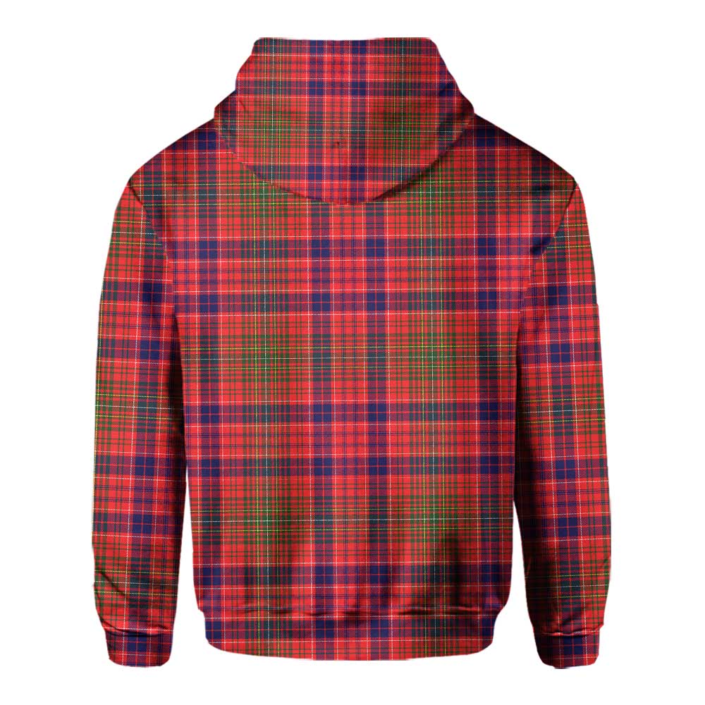 Clan Lumsden Tartan Men Hoodie Crest And Plaid Basic Style