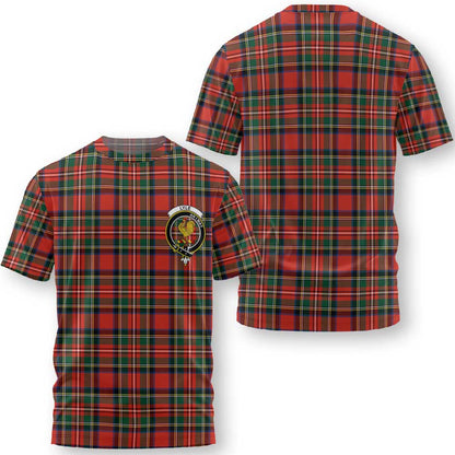 Clan Lyle Tartan Men T Shirt Crest And Plaid Basic Style