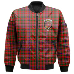 Clan Macalister Tartan Women Bomber Jacket Crest And Plaid Basic Style