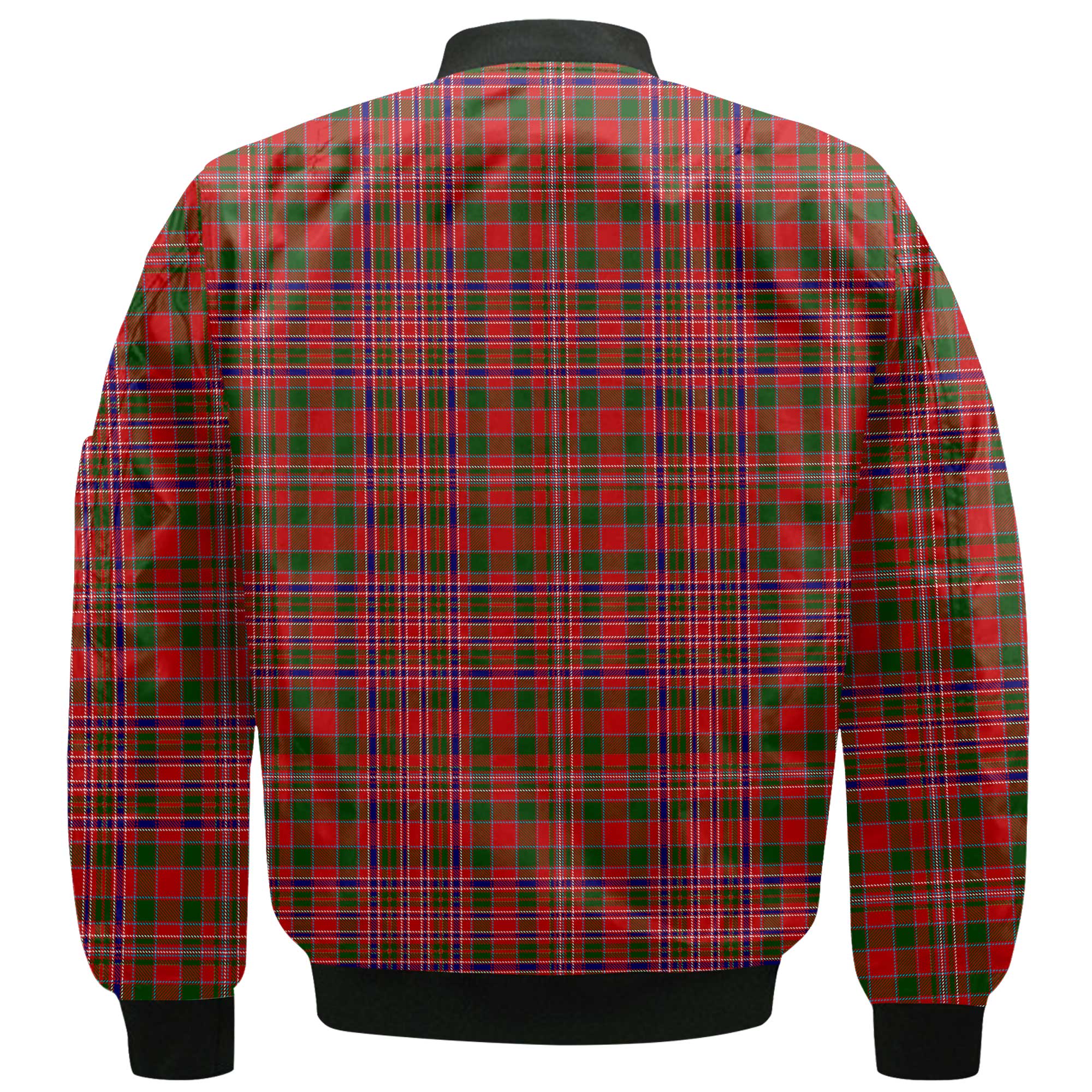 Clan Macalister Tartan Women Bomber Jacket Crest And Plaid Basic Style