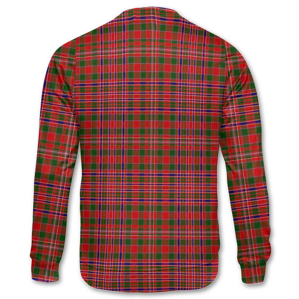 Clan Macalister Tartan Women Sweatshirt Crest And Plaid Basic Style
