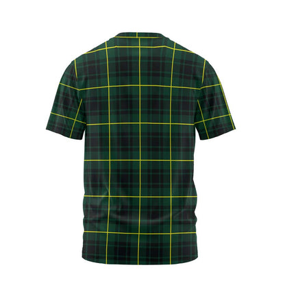 Clan Macarthur Tartan Men T Shirt Crest And Plaid Basic Style