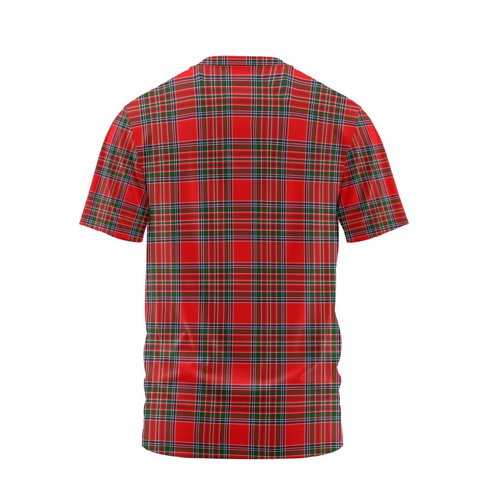 Clan Macbain Tartan Men T Shirt Crest And Plaid Basic Style