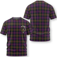 Clan Macbrayne Tartan Men T Shirt Crest And Plaid Basic Style