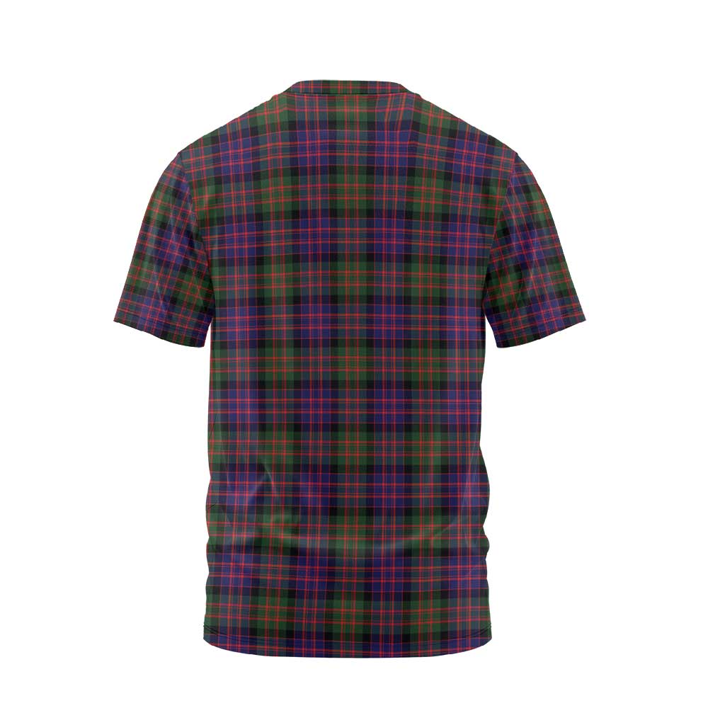 Clan Macbrayne Tartan Men T Shirt Crest And Plaid Basic Style