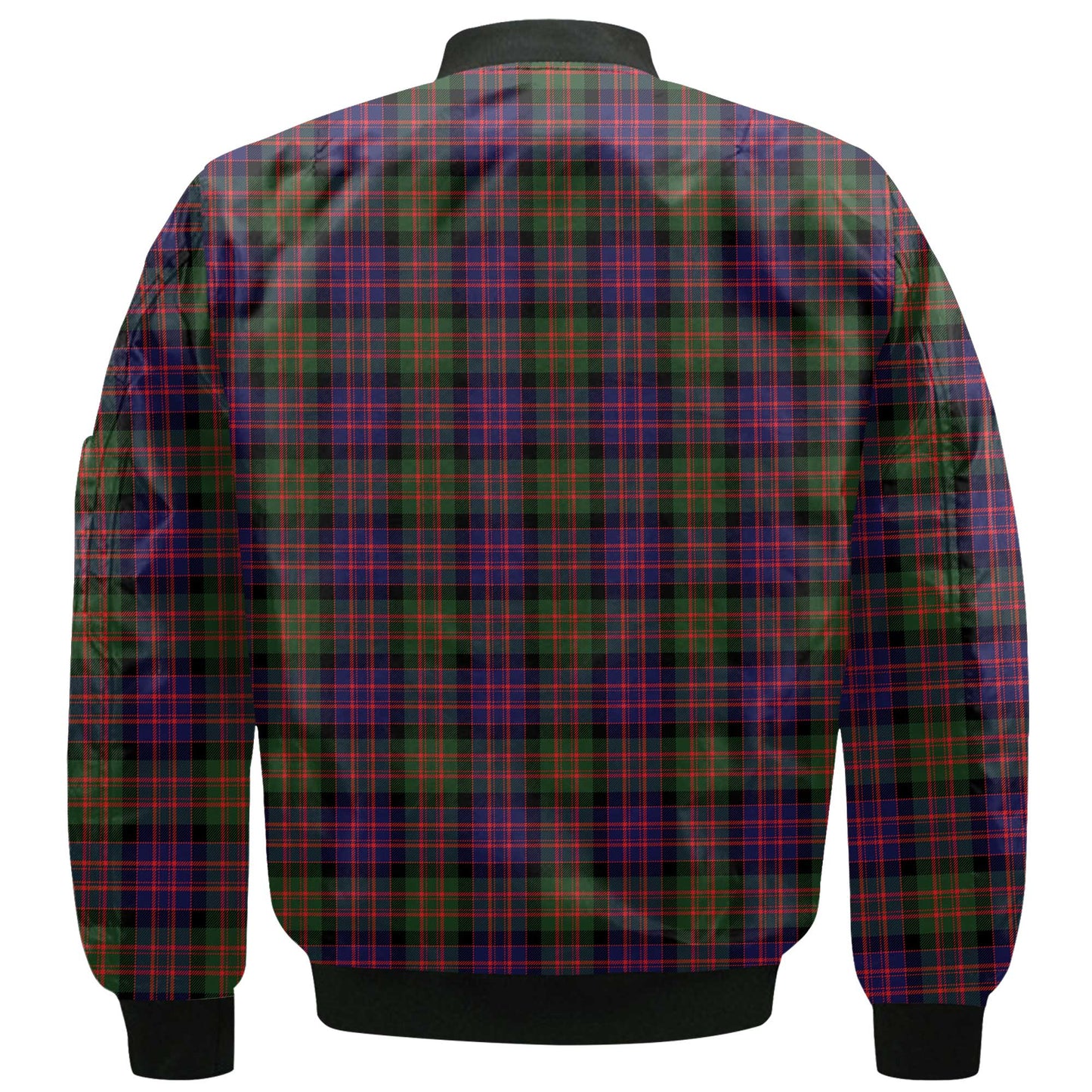 Clan Macbrayne Tartan Women Bomber Jacket Crest And Plaid Basic Style