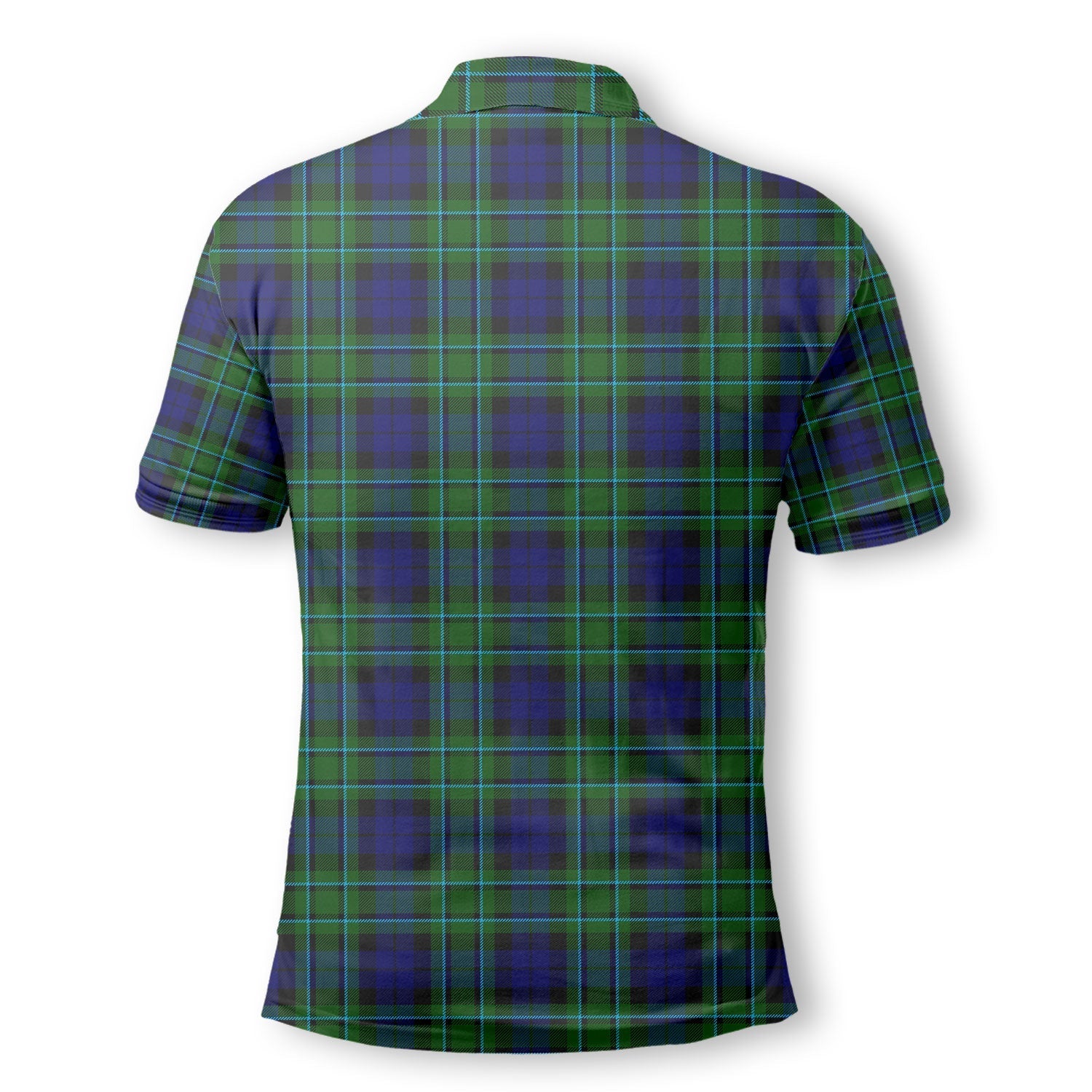 Clan Maccallum Tartan Golf Men Polo Shirt Crest And Plaid Basic Style