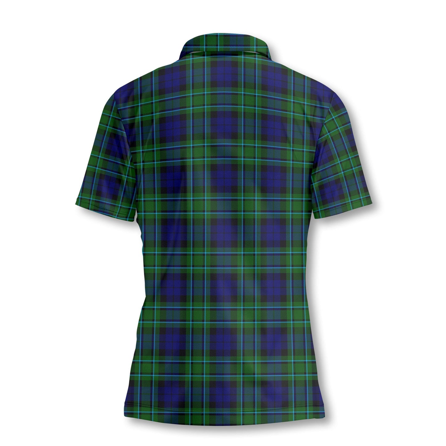 Clan Maccallum Tartan Women Polo Shirt Crest And Plaid Basic Style