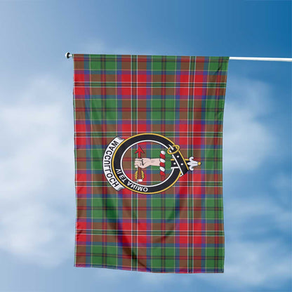 Clan Macculloch Mcculloch Tartan Flag 1 Crest And Plaid Basic Style Tartan House Flag Crest And Plaid Basic Style