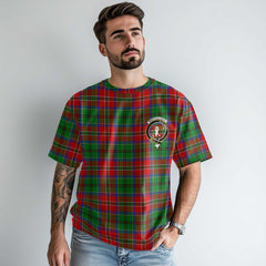 Clan Macculloch Tartan Men T Shirt Crest And Plaid Basic Style