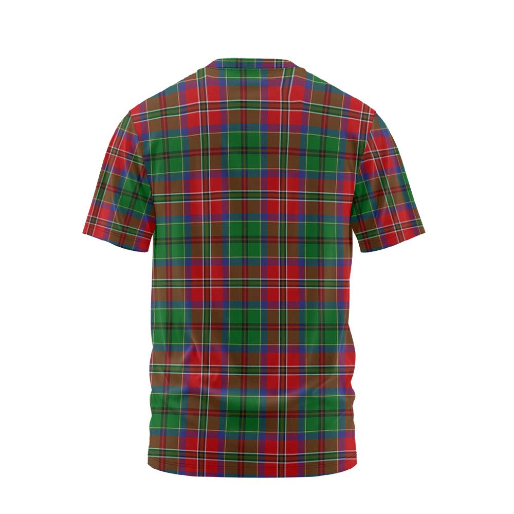 Clan Macculloch Tartan Men T Shirt Crest And Plaid Basic Style