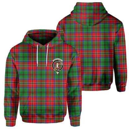 Clan Macculloch Tartan Women Hoodie Crest And Plaid Basic Style