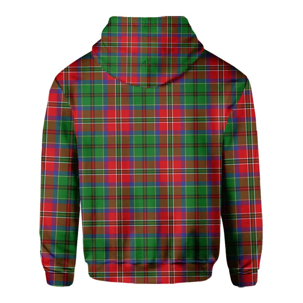 Clan Macculloch Tartan Women Hoodie Crest And Plaid Basic Style