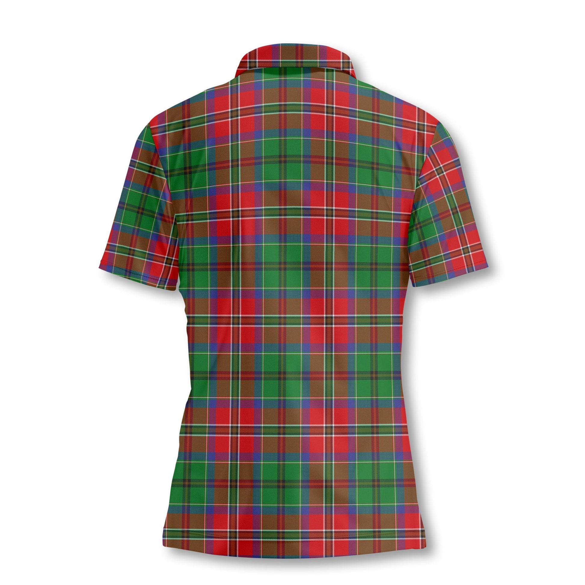 Clan Macculloch Tartan Women Polo Shirt Crest And Plaid Basic Style