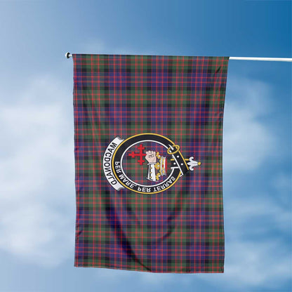 Clan Macdonald Donald Tartan Flag Crest And Plaid Basic Style