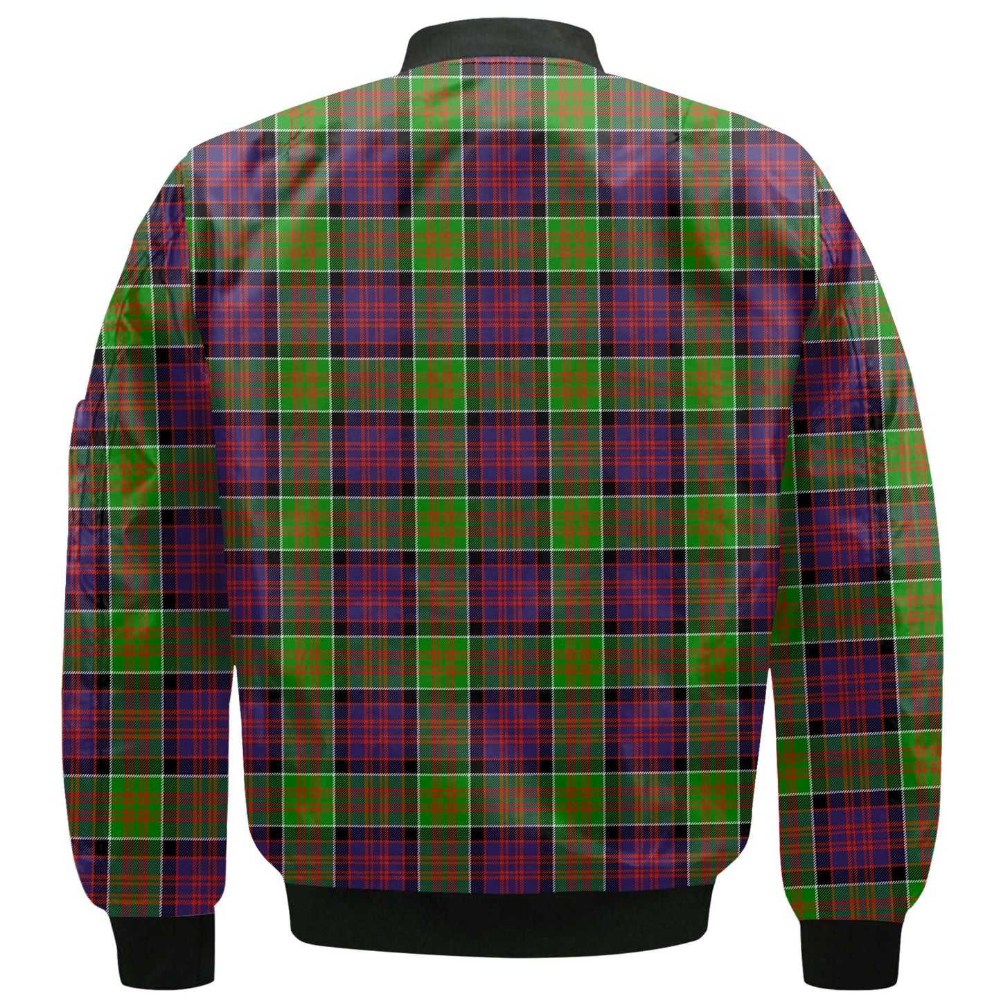 Clan Macdonald Donald Tartan Men Bomber Jacket Crest And Plaid Basic Style