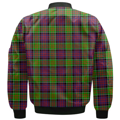 Clan Macdonald Donald Tartan Women Bomber Jacket Crest And Plaid Basic Style