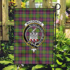 Clan Macdonald Ranald Tartan Garden Flag Crest And Plaid Basic Style