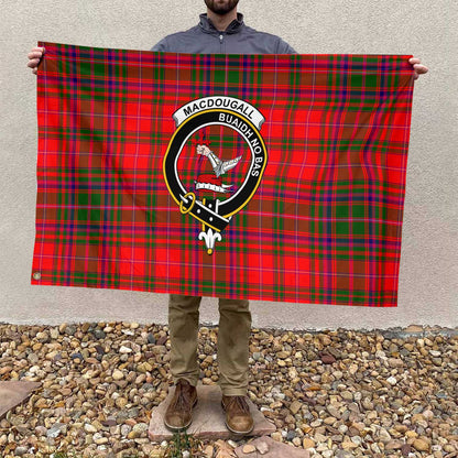 Clan Macdougall Tartan Flag 1 Crest And Plaid Basic Style Tartan House Flag Crest And Plaid Basic Style