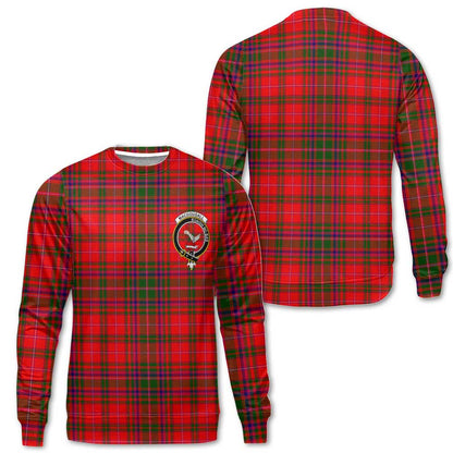 Clan Macdougall Tartan Women Sweatshirt Crest And Plaid Basic Style