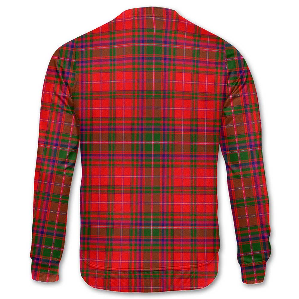 Clan Macdougall Tartan Women Sweatshirt Crest And Plaid Basic Style