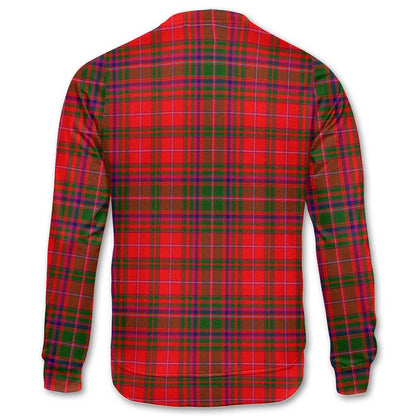 Clan Macdowall Tartan Men Sweatshirt Crest And Plaid Basic Style