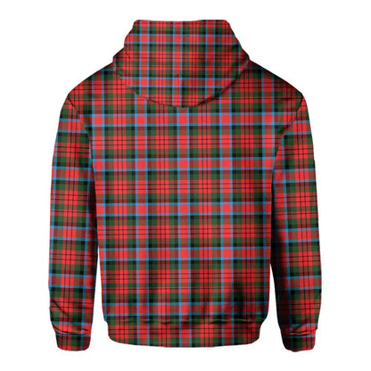 Clan Macduff Tartan Women Hoodie Crest And Plaid Basic Style