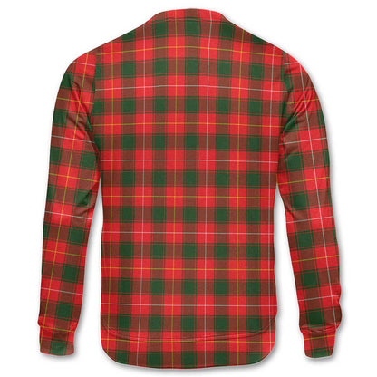 Clan Macfie Tartan Men Sweatshirt Crest And Plaid Basic Style