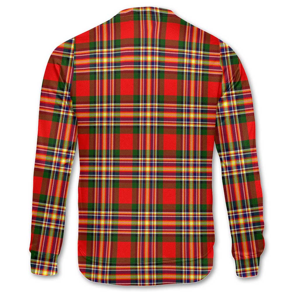 Clan Macgill Tartan Men Sweatshirt Crest And Plaid Basic Style