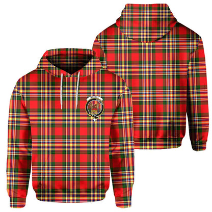 Clan Macgill Tartan Women Hoodie Crest And Plaid Basic Style