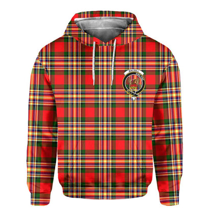 Clan Macgill Tartan Women Hoodie Crest And Plaid Basic Style