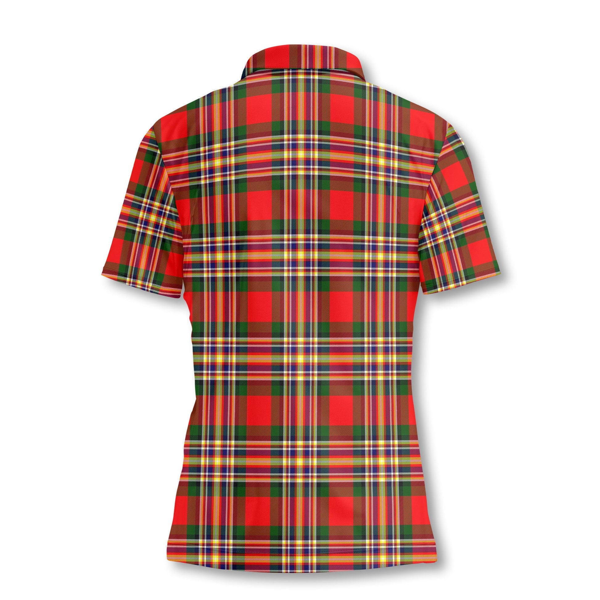 Clan Macgill Tartan Women Polo Shirt Crest And Plaid Basic Style