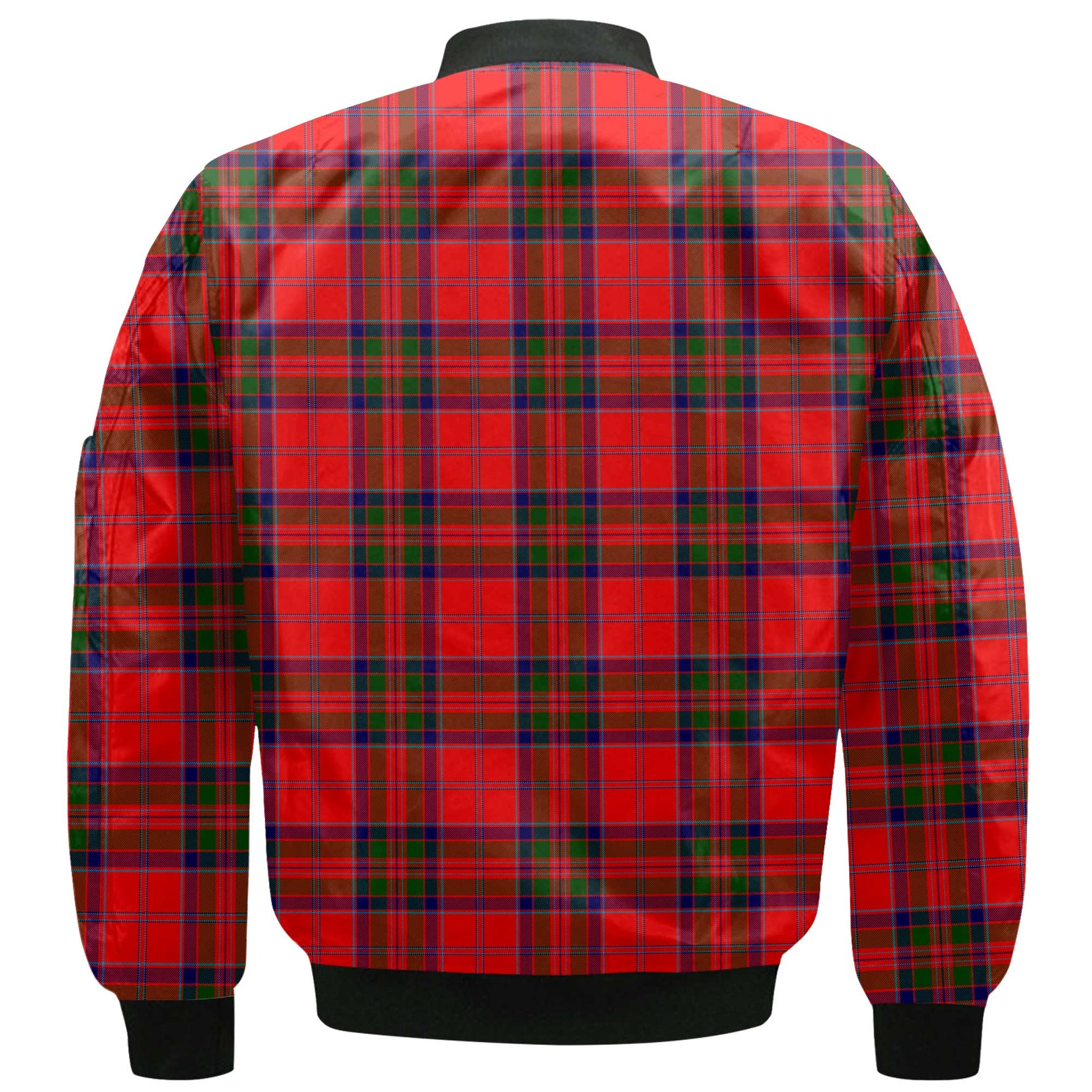 Clan Macgillivray Tartan Men Bomber Jacket Crest And Plaid Basic Style