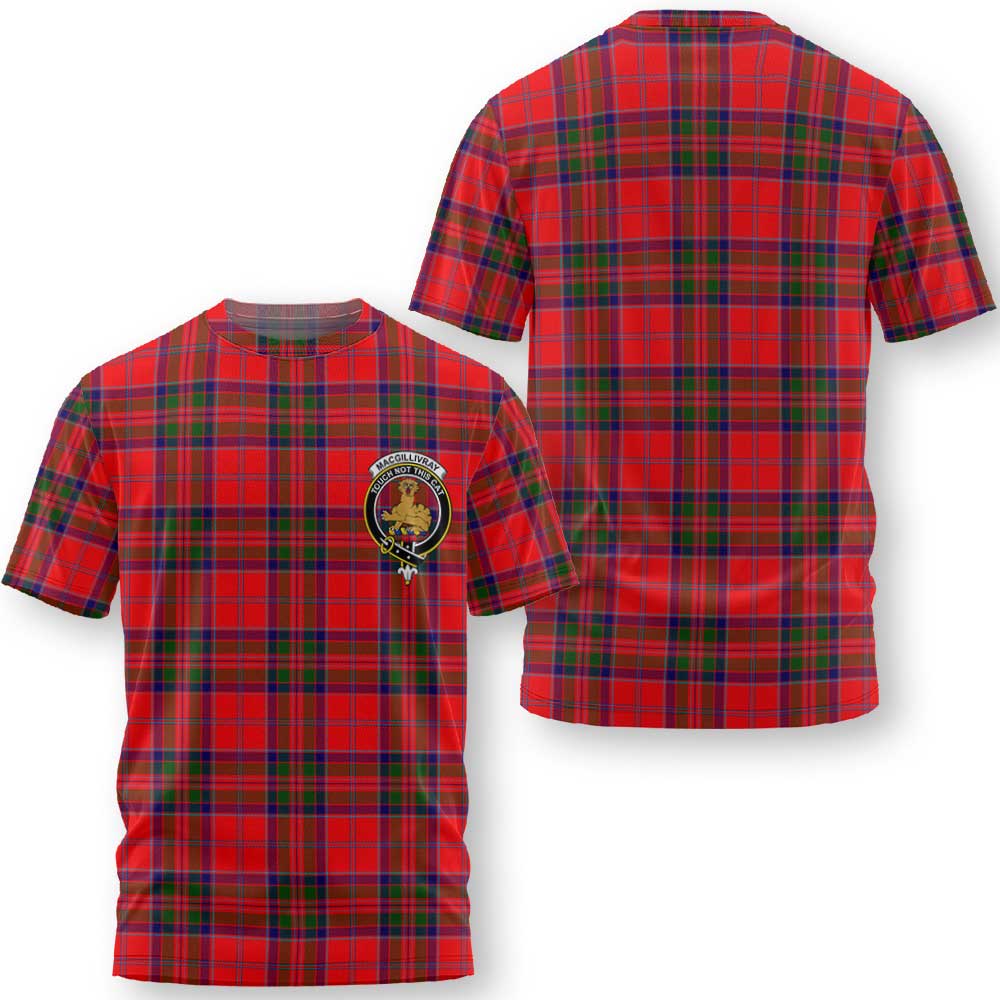 Clan Macgillivray Tartan Women T Shirt Crest And Plaid Basic Style