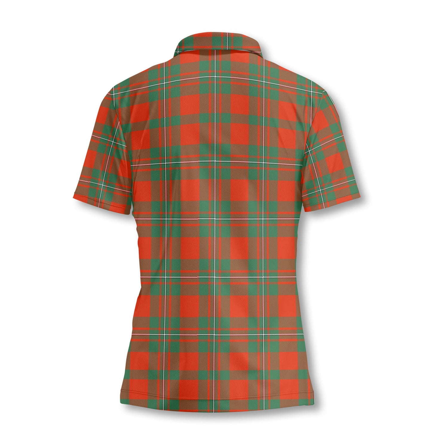 Clan Macgregor Tartan Women Polo Shirt Crest And Plaid Basic Style